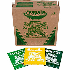 Crayola Multicultural Colors Washable Markers (CYO588228)
