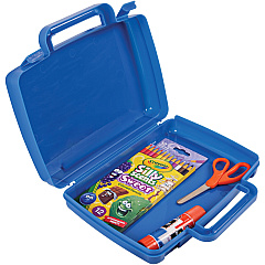 deflecto Antimicrobial Storage Case Blue (DEF39506BLU)