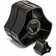 Officemate 1 Inch and 3 Inch Replacement Core Set for Tape Dispenser 96660, Black (OIC96670)