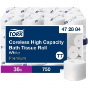 Tork Coreless High-Capacity Toilet Paper Roll White T7 (472884)
