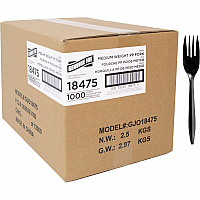 Genuine Joe Medium-weight Individually Wrapped Forks (GJO18475)