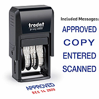 Trodat Micro Message Date Stamp (USSE4853L)