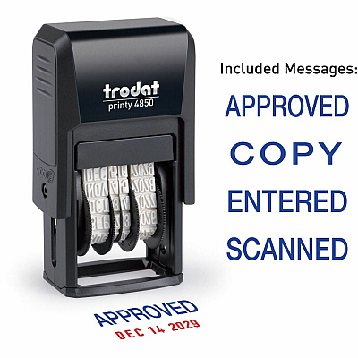 Trodat Micro Message Date Stamp (USSE4853L)