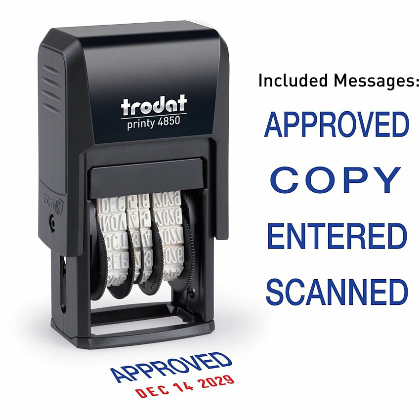 Trodat Micro Message Date Stamp (USSE4853L)
