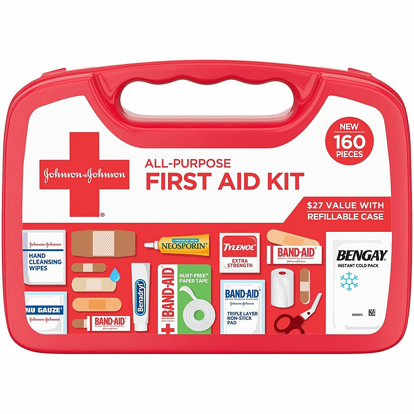 Johnson & Johnson All Purpose First Aid Kit (JOJ202045)