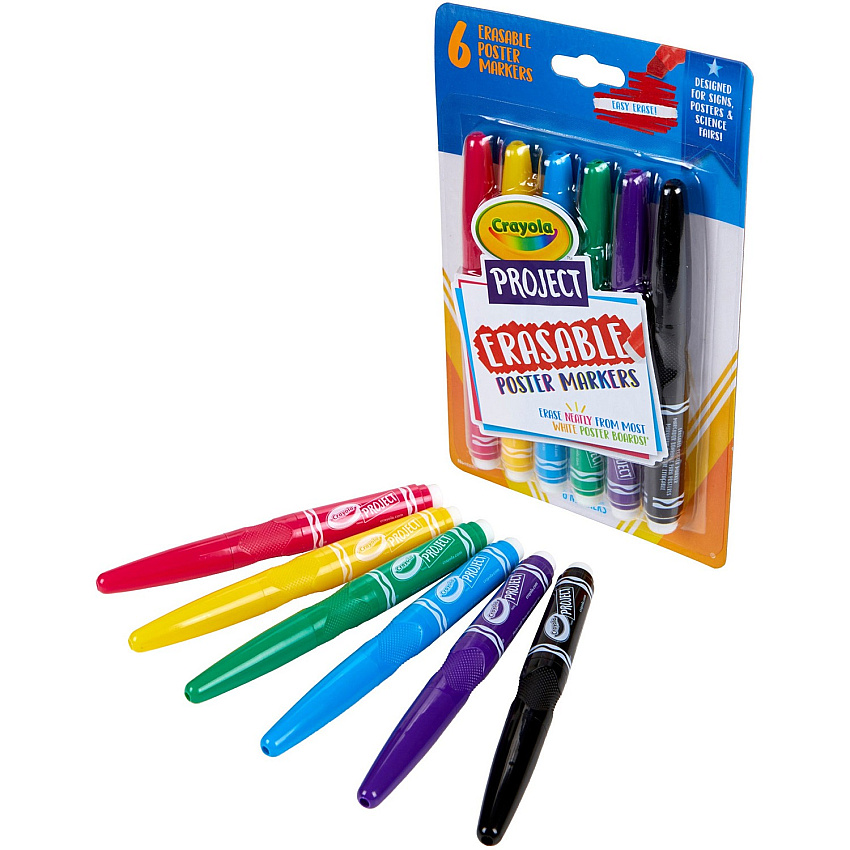 Crayola Project Erasable Poster Markers (CYO588371)