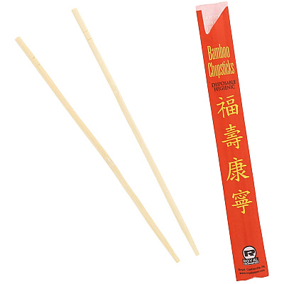 AmerCare Royal 9" Bamboo Chopsticks (EGS054000)