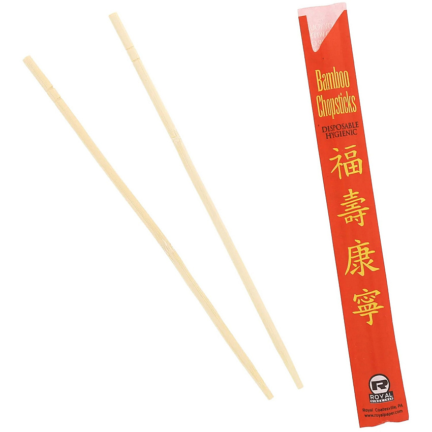 AmerCare Royal 9" Bamboo Chopsticks (EGS054000)