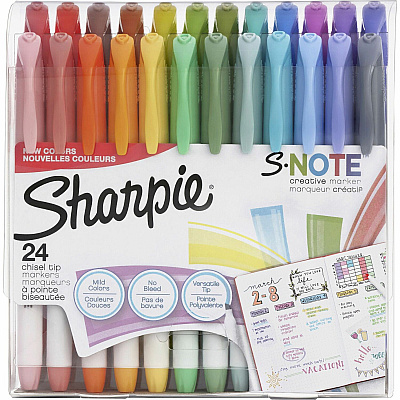 Sharpie S-Note Creative Markers, Chisel Tip (SAN2158059)