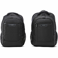 Samsonite Classic Business 2.0 Carrying Case (Backpack) for 13" to 15.6" Apple iPad Notebook, Tablet, Smartphone, Pen, Business Card, Accessories - Black (SML1412731041)