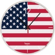 Skilcraft American Flag Wall Clock (6986559)