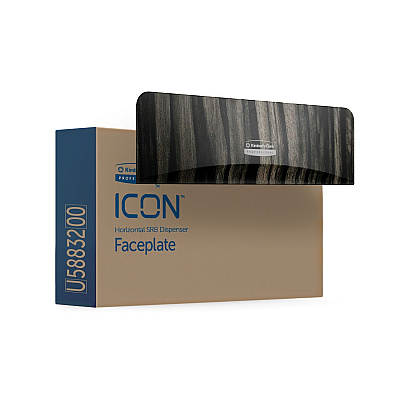 Kimberly-Clark Professional ICON Standard Roll Horizontal Toilet Paper Dispenser Faceplate (58832)