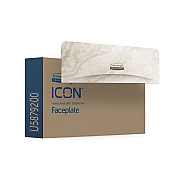Kimberly-Clark Professional ICON Standard Roll Horizontal Toilet Paper Dispenser Faceplate (58792)