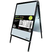 Seco Snap Frame A-board Sidewalk Sign (2228ABBLACK)
