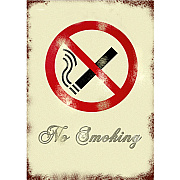 Seco Retro No Smoking Sign (VS001)
