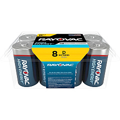 Rayovac High-Energy Alkaline D Batteries (RAY8138PP)