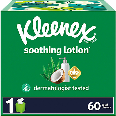 Kleenex Soothing Lotion Tissues (KCC54271)