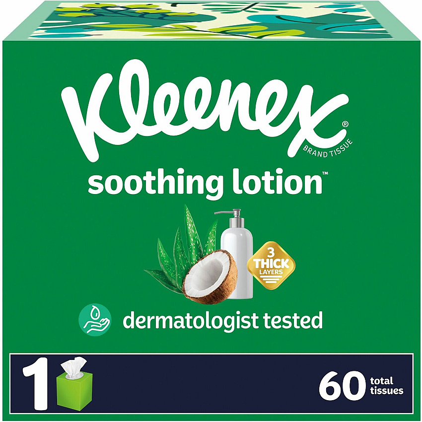 Kleenex Soothing Lotion Tissues (KCC54271)