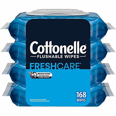 Cottonelle Flushable Wipes (KCC54495)