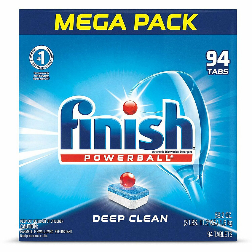 FINISH Powerball Dishwasher Tabs (RAC97330)
