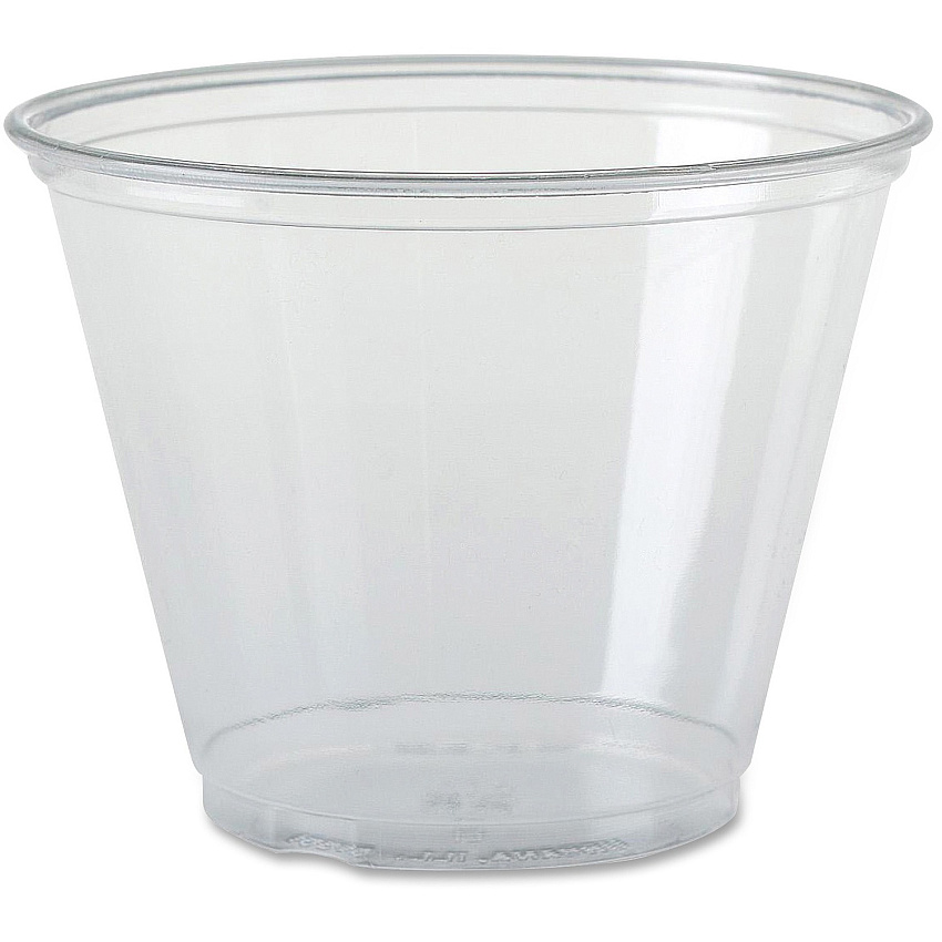 Solo Ultra Clear 9 oz Squat Cold Cups (DCCTP9R)