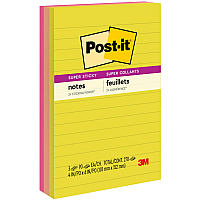 Post-it Super Sticky Multi-Pack Notes - Summer Joy Color Collection (MMM6603SSJOY)