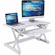 Rocelco EADRW- Sit Stand Desk Riser (READRW)