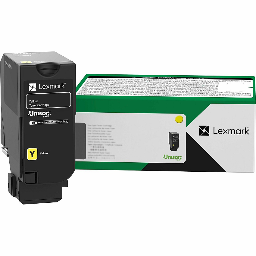 Lexmark Unison Original Laser Toner Cartridge - Yellow Pack (71C10Y0)