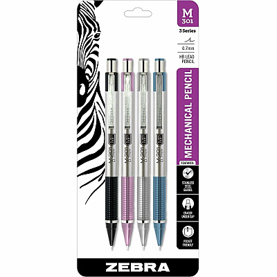 Zebra STEEL 3 Mechanic Pencil (ZEB54114)