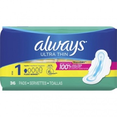 Always Flexi-Wing Ultra Thin Pads (30656CT)