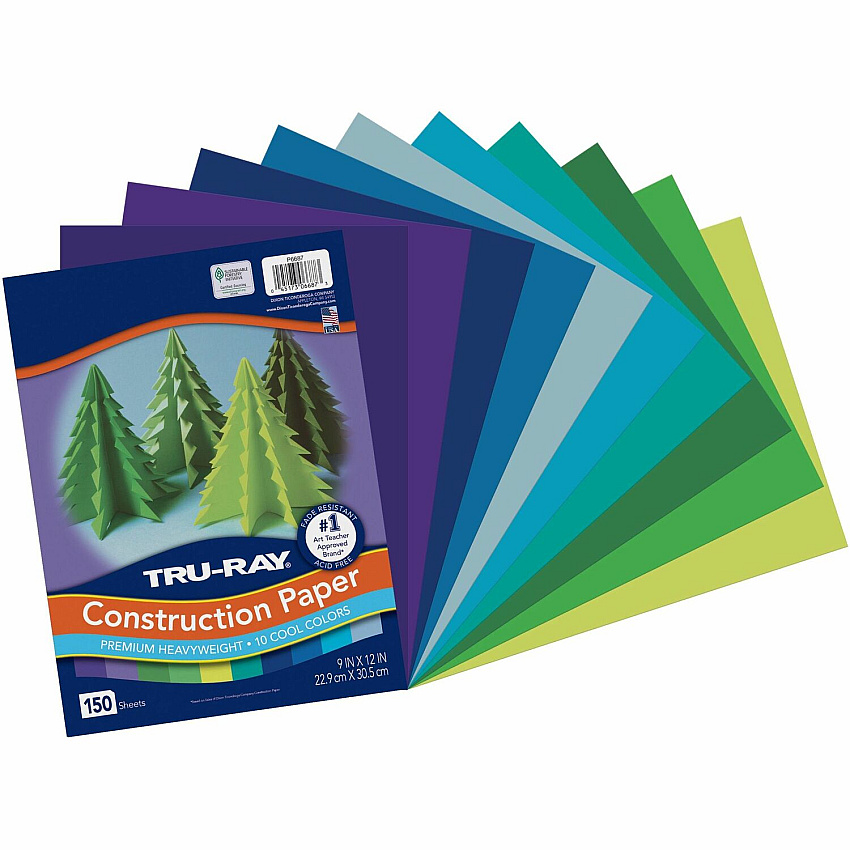 Tru-Ray Construction Paper (PACP6687)