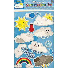 Ashley Magnetic Die-Cut Cute Weather Set (ASH19010)