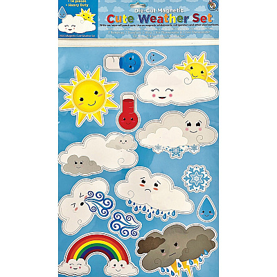 Ashley Magnetic Die-Cut Cute Weather Set (ASH19010)