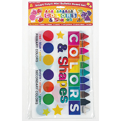 Ashley Colors & Shapes Bulletin Board Set (ASH96012)