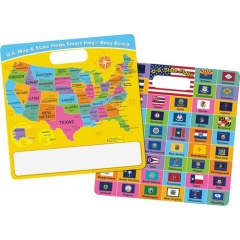 Ashley U.S. Map/Flags Smart Poly Busy Board (98008)