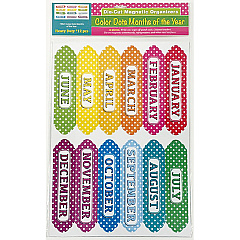 Ashley Magnetic Chalkboard Calendar Months (ASH19024)