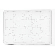 Ashley Blank White Puzzle (10718)