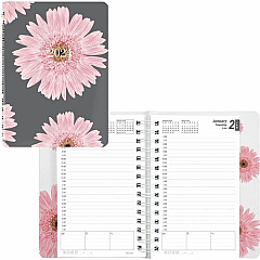 Brownline Essential Daily/Monthly Planner Book (REDCB634G05)