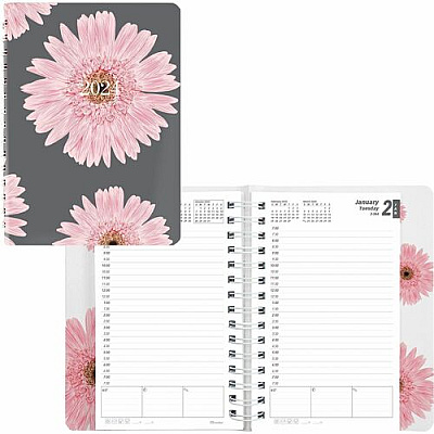 Brownline Essential Daily/Monthly Planner Book (REDCB634G05)