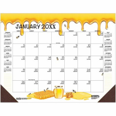 House of Doolittle Honeycomb Monthly Desk Pad Calendar (HOD156)