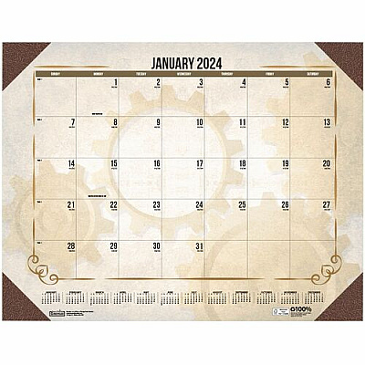 House of Doolittle Vintage Monthly Desk Pad Calendar (HOD157)