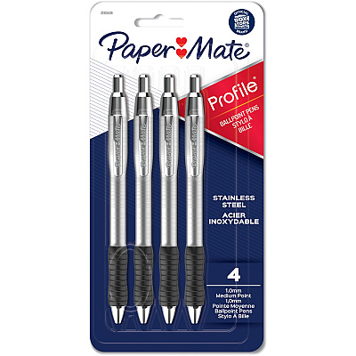 Paper Mate Profile Retractable Ballpoint Pens (PAP2130508)