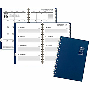 Cambridge 2026-2027 BIG PLANS Weekly Monthly Planner, Navy, Small, 5 1/2" x 8 1/2" (CRW43020)
