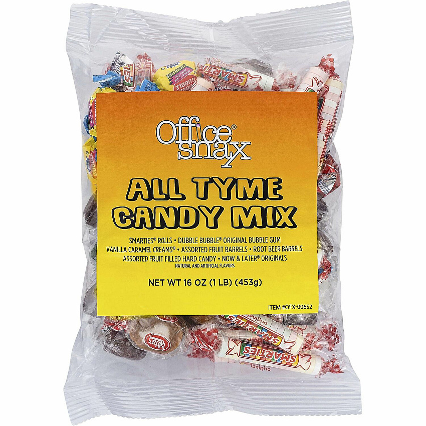 Office Snax All Tyme Mix Assorted Candies (OFX00652)