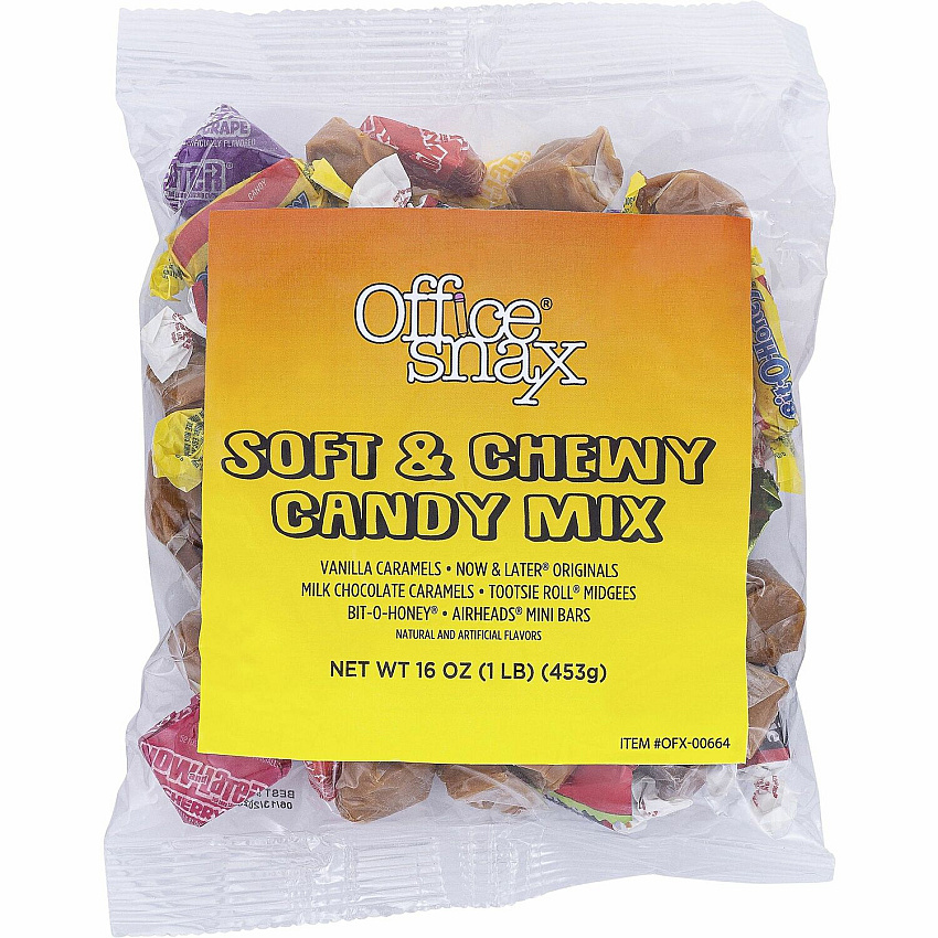 Office Snax Soft & Chewy Mix Assorted Candy (OFX00664)
