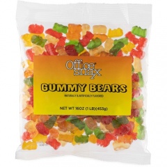 Office Snax Gummy Bears Candy (00669)