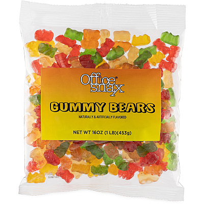 Office Snax Gummy Bears Candy (OFX00669)