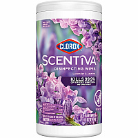 Clorox Scentiva Bleach-Free Disinfecting Wipes (CLO60040)