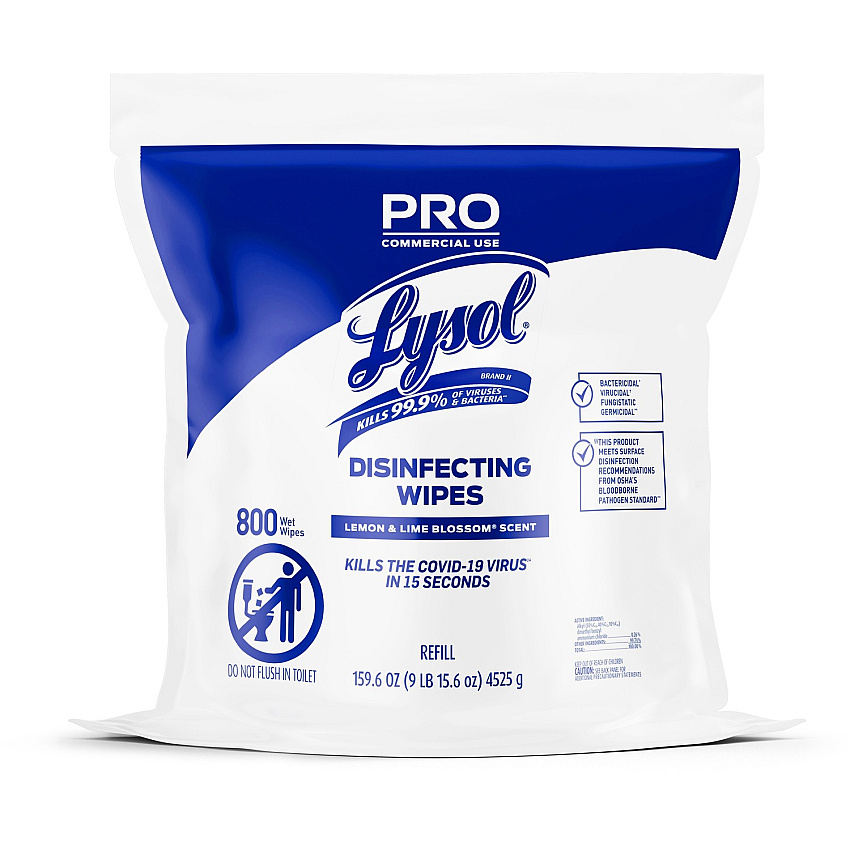 LYSOL Professional Disinfecting Wipes Bucket Refill (RAC99857)