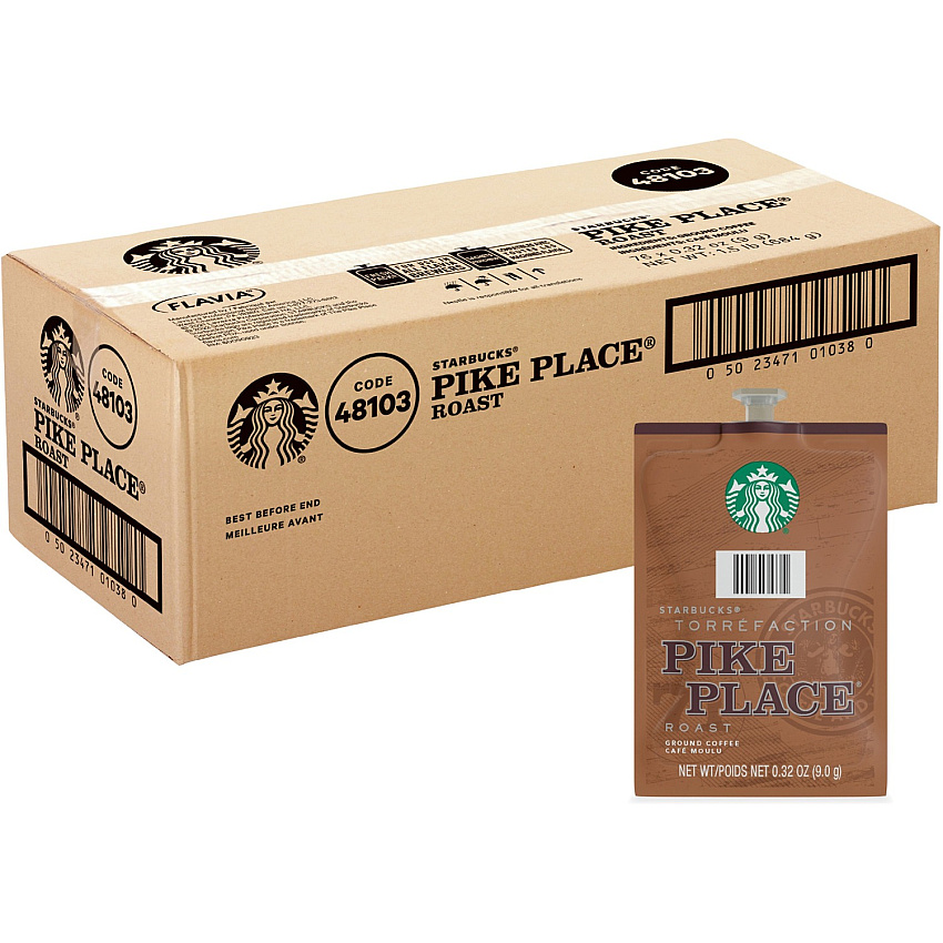 Starbucks Freshpack Pike Place Roast Coffee (LAV48103)